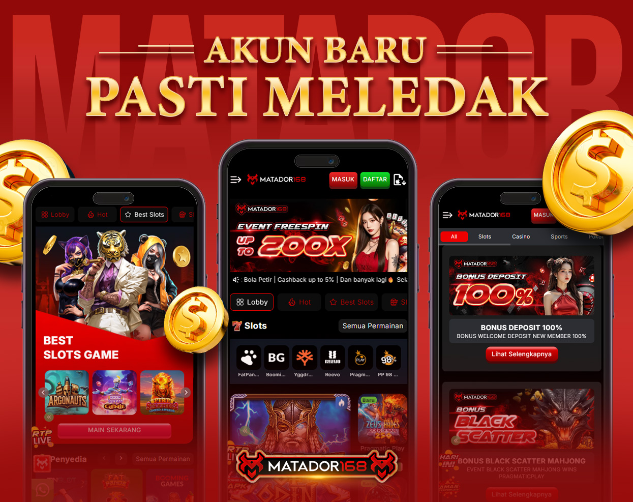Sentuhan Terbaik? specials Cuma di Matador168